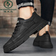 Zapatos para hombres de Woodpecker 2025 NUEVA Autumn Workwear Boots Martin Boots Men's Low Top Casual Shoes Sombrá de suela suave Zapatos de moda 9903 Brown 39