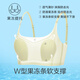 红豆（Hodo）女士无钢圈文胸兔耳杯透气薄纱聚拢冰丝凉感性感夏季胸罩内衣 蓝色 M (160)