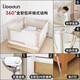 LIBODUN all-in-one punch-free bed fence baby anti-fall guardrail crib side baffle MAX gray 1.8*2 meters four sides