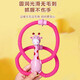 Glowing Variety Robot Cartoon Giraffe Stretch Toy Telescopic Luminous Interactive Children's Parent-child Puzzle Variety Telescopic Robot 2 Pack Random Colors