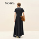 MO /CO. [Active Series] Kleid 2025 Herbstes neues Produkt Antibakterieller Anti-Mitenton-Dekonstruktion MBE3DRS001 Stahlgrau L /170
