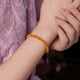 Dara 925 sterling silver beeswax bracelet new Chinese style old wax bracelet 5-6mm about 30 pieces as a Chinese Valentine's Day gift for your girlfriend