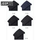 Jeep Spirit Jeep Pantalones de verano Negocios para hombres Pantalones informales Jóvenes pantalones caídos de hielo Seda de seda profesional Estilo delgado recto 9901 Pantalones negros recortados 28