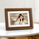 Jinlongxing wooden photo frame 6-inch wedding photo baby photo frame wall hanging couple photo wall combo frame walnut color-9906-2-Manufacturer direct post