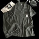 UKUHPK YUNDUO COTTON PAJAMAS MENS'S COURTS MANDES Été 2025 JUNIOR SCHOOL STATY STYLE CONSTUSSION LORD LOBTES LORTES COMPRISES HOME YUNDUO COTTON 12532 L Poids recommandé 100-130jin [Jin est égal à 0,5 kg]
