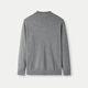 HLA Heilan House Wool Sweater Men's Pure Wool Sweater Men's 25 Autumn Light Gray 68 L 175/92A Recommended 137~150Jin Jin equals 0.5 kg