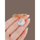 Blessings Pearl Brooch Women's niche design clothing accessories brooch - special-shaped pearls