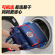 Cat Prince Tutoring Bags for Primary School Students with Large Hand Portable Capacity-Three-Use Tutoring Bags (Black-Blue-Red) 10124M9214C
