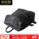 Oulunchi (Oulunchi) Leder -Rucksack für Männer große Kapazitätsgeschäftsreise 2025 Neue First Layer Cowide Schoolbag für Männer Reisen Rucksack Schwarz 32*14*44 cm