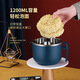 304 stainless steel instant noodle bowl with lid Japanese-style sealed lunch box office worker student insulated lunch box fast food cup dark green