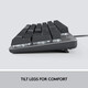 Logitech K845 wired luminous mechanical keyboard + G403 Hero lightweight RGB gaming mouse e-sports equipment Black
