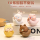 接运猫卡通翻翻不倒翁卡通乐翻翻不倒翁桌面解压小摆件可爱公仔儿童学生 小熊