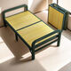 
Jiyue bamboo bed folding bed lunch break storage convenient nap home adult bed folding office rental house bamboo board bed accompany Chishui famous bamboo *192 long *95 wide-16851