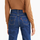 Levi's [mismo modelo en el centro comercial] Levi's Mom Jean Jean High Wist Loose Jeans 3506 Sapphire Blue 26 (28)