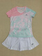 Yonex Sports Fot Fot Fot Brink Badminton костюм женский костюм Новый быстросохлый дышащий конкурс для соревнований в спортивных соревнованиях спортивных спортивных брюк с короткими рукавами и юбка 5009# Top Lop Lop Men Style L (женский 135-145 джин [Джин равняется 0,5 кг] можно носить)