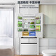 Midea 428L French five-door multi-door ultra-thin zero-embedded flat-screen fully embedded household refrigerator first-class energy efficiency frost-free frequency conversion three-speed variable temperature intelligent WIFI interconnection MR-450WUFPZE