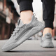 
YRC Yierkang men's shoes for summer breathable thin 2025 new mesh shoes sports and casual running trendy shoes for youth soft sole 9893 beige 39
