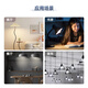 Lesso LED full-spectrum energy-saving bulb 7W white light 6500k super bright high color Ra95 bulb