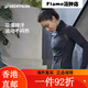 迪卡侬（DECATHLON）健身外套女显瘦外套前拉链上衣保暖运动夹克女 黑色 经典黑高个子版(衣长增加3cm) XL 均码