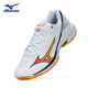 Mizuno WAVE CLAW 3 Badminton Shoes Eagle Claw 3 Generation Lightweight Flexible Fast Unisex Unisex Competition New Product Beast Tooth 2 Chixia Orange WAVE CLAW 3 New Release 36 =225mm