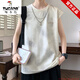Camiseta de manga corta de seda de pájaros carpinteros de la camiseta de manga corta para hombres NUEVA SUMERA NUEVA MARDIA Fashion Vest Adolescente Casual 10512-9227 Azul L Aproximadamente 80-100Jin [Jin iguala 0.5 kg] portátil