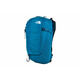 
North Face 24L outdoor comfortable carrying large capacity nylon schoolbag backpack backpack regular couple style holes Peacock blue