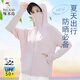Les nouveaux vêtements de crème solaire en soie de glace extérieure de pic de Woodpecker pour les femmes UFP50 à capuche d'olive à capuche M (80-105jin [Jin est égal à 0,5 kg]))