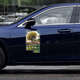Star Duke Odebiao Banane Personalisierte Zitate kopieren positive Energieleben kreative Textauto -Aufkleber Banane auf der Rückseite - Groß 3524 cm