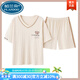 Palando 2025 summer innocent cotton pajamas for women thin shorts shorts for students ins style new style for outdoor wear home clothing set Short-sleeved shorts - G6636# M [70-90Jin [Jin equals 0.5 kg]]