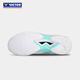 VICTOR victory badminton shoes 2025 new arrival anti-slip shock-absorbing sports shoes for men and women C90NLite C90HP AM white fresh blue 40.5 (260mm)