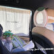 
ins Korean car baby baby safety seat apple shape rearview mirror reflector anti-fall acrylic mirror rabbit