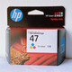 Original HP HP47 ink cartridge black color suitable for DJ4825 4828 4829 4877 printer ink cartridge HP 47 black color set