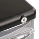 
Deli 9795 transparent drawer file cabinet with lock 4-layer office storage box plastic A4 9794 dark gray default