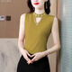 Arctic Velvet (Bejirog) ärmelloses T-Shirt Top Mint Mambo Vest Hosentender Frühling und Sommer Neuanzug Jacke Faden Neues chinesisches Stil Shirt 122 Ingwer M Empfohlen 80-95 Jin [Jin entspricht 0,5 kg]