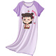 Balabala Kinderpyjama dünne Sommermodal Big Boy Girl Nachthemd Eltern-Kind-Heimkleidung Nezha 2025 neues Mädchen 1m-ST-12415 170 18 Größen (150-155) cm