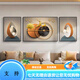 
Sense paintings, living room decoration paintings, sofa background wall hanging paintings 2025 new light luxury high-end wall paintings, Fulu high-end wall JD15849 left and right 30*40 middle 60*40