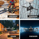 DORE Kindertag Geschenk HD Professionelle Luftfahrt Angst Erwachsener High-End-Fernbedienungsflugzeug GPS-Positionierung Rendite Automatische Anti-Shake-Gimbal Super Long Battery Life Omnidirectional Laser Hindernisvermeidung HD Objektiv + GPS Automatische Rückgabe + automatische Hindernisvermeidung 1 Batterie + Speichertasche + [Geschenkbox]