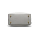 Coach (Coach) Willow Presbyterian geprägtes Litschi -Muster -Leder -Eimer -Bag -Griff Schulter -Cross -Body -Tasche Kleine Dove Grey Basic Pack für Frauen (Bag + Staubbeutel)