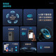 Ytfy Berlin Voice Home Cinema Audio Set Audio Set Echo усилитель стены Connection TV Внешний проектор окружающий динамик 5.1 Стандартное издание Home Cinema + Двойное проводное микрофон