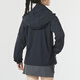 Under Armour Chaqueta oficial Spring Spring New Woven Chaqueta Sportswear al aire libre a prueba de viento a prueba de agua Top de entrenamiento negro Sportswear M