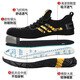 Jingyun Labour Protection Shoes Herren Anti-Smashing und Anti-PUNKTURE-Fliegmasch