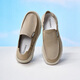 
Tianmeiyi men's shoes with one foot lazy shoes durable casual and comfortable outside wear men's cloth shoes 2025 summer gray 42