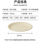 Jiamo disposable plates 8 inches 30 pieces environmentally friendly material corn starch outdoor barbecue picnic waterproof and oil-proof tableware