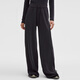 Lululemon 丨 Pantalones de pierna anchas de empalmes de mujer con rayos blandos con el contraste lw5huxa negro m