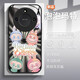 接运猫钢化玻璃手机壳拉布布适用荣耀X60新款系列x60i曲屏专用X50GT保护套X50I外壳honor叉60全包玻璃 【NM15780拉布布蓝】3D防爆玻璃+不沾指纹不 荣耀X60