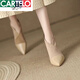 
CARTELO small ankle boots high heels niche short boots women 2025V matte pointed toe slim heels nude boots high heels black single 37