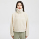 KOLON SPORT可隆KOLONSPORTONCAMP系列宽松版羊羔绒绒感外套女款 米白CR XS