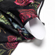 
Da Vinci password pajamas for women 2025 summer new imitation silk jacquard sling nightgown with chest pad home clothes birthday gift box Black gold rose L (100-120Jin [Jin equals 0.5 kg])