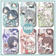Q version of Genshin Impact Skirt Wendi Fengyuan Wanye Ol Card Set Zhongli Student Card Set Bus Card Anti-lossing Rope H15657 Tinari Fried Card Set + Long Lanyard