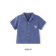YEEHOO children's shirt summer short-sleeved breathable boys' casual top shirt